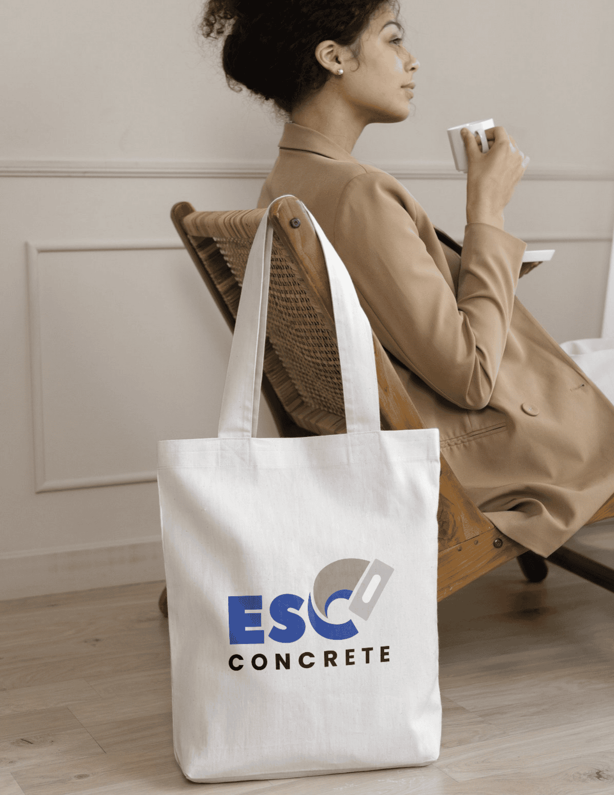 Logo design sample — ESC Concrete