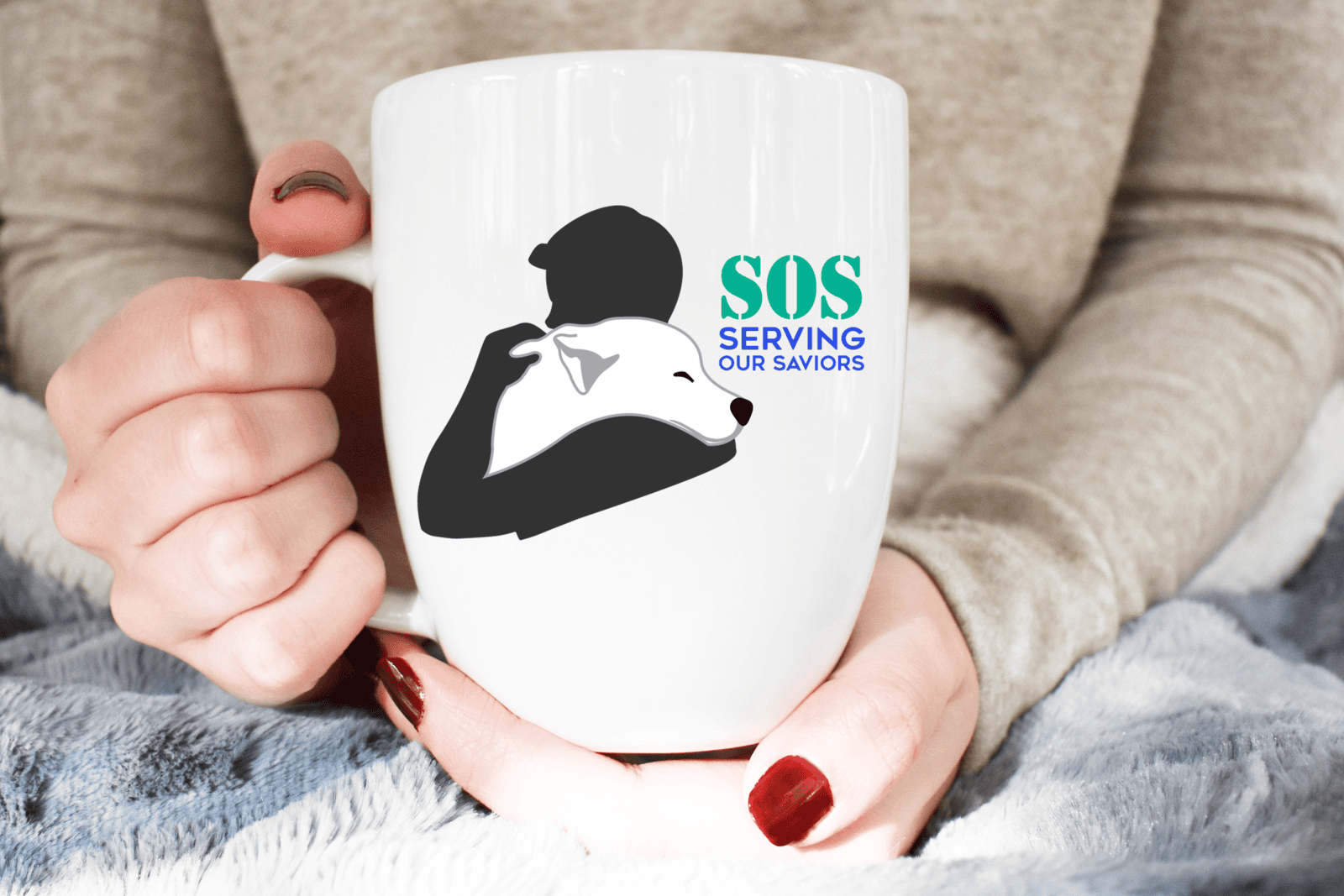 Logo design sample — SOS Serving Our Saviors