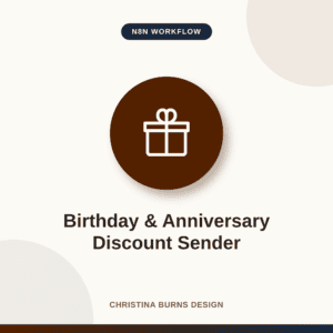 Birthday & Anniversary Discount Sender