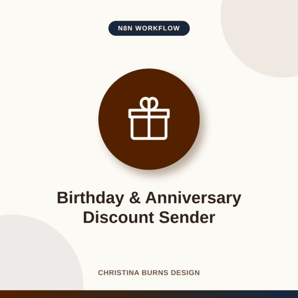 Birthday & Anniversary Discount Sender