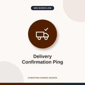 Delivery Confirmation Ping