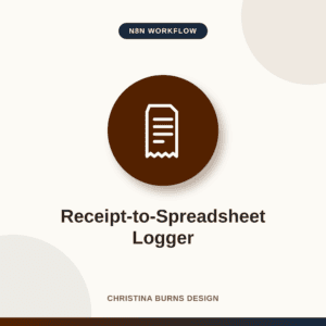 Receipt-to-Spreadsheet Logger