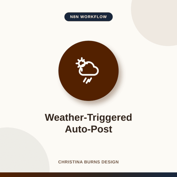 Weather-Triggered Auto-Post